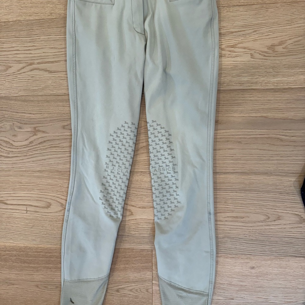 Classic Tan Riding Breeches